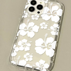 เคสโทรศัพท์กันกระแทกแบบเต็มตัวลายดอกไม้สีขาวขนาดใหญ่แบบใหม่ เหมาะสำหรับ iPhone 17 Pro Max - Product Image 3