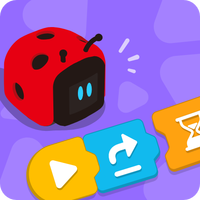 ZMROBO WiseBot Kit Educativo STEM de Dibujos Animados, Set de Tecnología de Robots Educativos con IA para Niños, Aprende Robótica con Programación, Historias y Mapas de Código