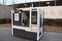 Centro de Torneado CNC de Bancada Inclinada Pequeña con Sistema de Control Fanuc DL, Torno de Alta Precisión de un Solo Husillo para Madera TCK40