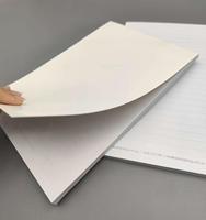Bloc-notes personnalisé de haute qualité en papier épais avec logo imprimé, format A4, A5, A6, bloc-notes à feuilles détachables, bloc-notes de bureau, bloc-notes ligné horizontal