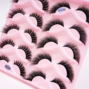 3d Fluffy False <b>Eyelashes</b> C Curl Fluffy <b>Mink</b> <b>Eyelash</b> <b>Extension</b> Wispy cat Eye Lashes Wholesale Bulk Strips Lashes - Product Image 6