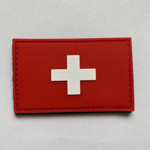 Promosi PVC bendera Swedia Patch taktis Swedia <span class=keywords><strong>Hook</strong></span> PVC dan <span class=keywords><strong>Loop</strong></span> pengencang Patch - Product Image 3