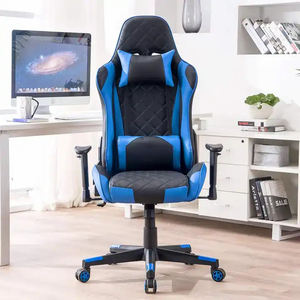 Silla de Juego Reclinable de 180° con Respaldo Alto Ajustable en Altura, Silla de Masaje con Marco de Metal y Espuma Original para Juegos de PC - Product Image 5
