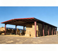Bâtiment Agricole Préfabriqué en Acier, Hangar, Abri pour Bovins et Ovins, Entrepôt Agricole Préfabriqué