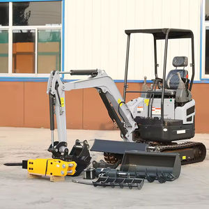 Betrouwbare 2 ton EPA rupsmini-graafmachine Kubota motor hydraulische pilotbesturing gratis verzending - Product Image 6