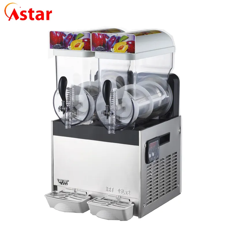 Astar เครื่องทำโคลน12Lx3ชาม,เครื่องทำน้ำเย็นค็อกเทลแช่แข็งเครื่องทำโคลน/เครื่องทำเครื่องดื่ม Granita/เครื่องทำโคลน