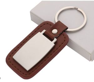 Llavero de Cuero con Logotipo Personalizado en Color, con Adhesivo Abombado y Correa Elegante, Muestra de Regalo Promocional - Product Image 3