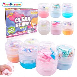 Halloween Fancy Kit De Clay Slime Raw Materials <b>Squishy</b> Maker Glow in the Dark Slime for Children - Product Image 2