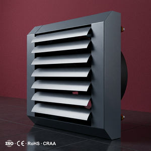 Chauffage <span class=keywords><strong>d</strong></span>'air électrique industriel 36 kW pour grands espaces, volume <span class=keywords><strong>d</strong></span>'air élevé, triphasé, certifié CE - Product Image 1