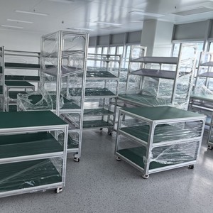 Libei Scaffale Espositivo Fai-da-te in Lega di Alluminio con Profili, per Garage, Negozio, Supermercato, Armadio, Stand Fieristico, Promozione - Product Image 3