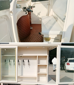 Un chariot alimentaire à trois roues de type « Tuk-Tuk », un best-seller, idéal pour la vente de bière et de café. - Product Image 2