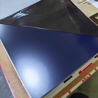 Panneau composite résistant aux UV, ignifuge, couleur unie, 3 mm, 4 mm, 5 mm, revêtement mural Alucobond, panneau composite en aluminium ACP ACM