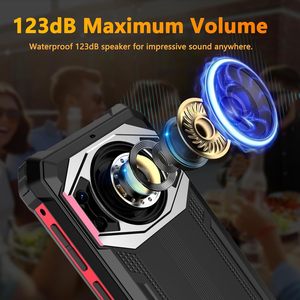 Fossibot f101p gồ ghề điện thoại thông minh <span class=keywords><strong>Android</strong></span> 13 7GB + 64GB /1TB 10600mAh mở khóa 123dB Loud khối lượng 5.45 \ "24MP + 8MP máy ảnh 4G Dual Sim - Product Image 6