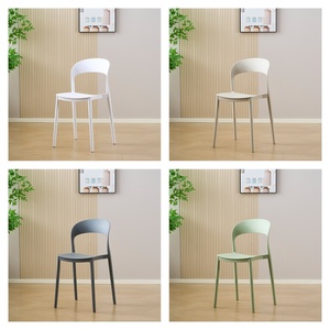 Sedie Impilabili in Plastica all'Ingrosso, Design Moderno e Contemporaneo, per Uso Interno/Esterno, Arredamento Commerciale per Hotel - Product Image 6
