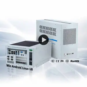 중국 제조 Qiyang 안드로이드/리눅스/Win10/UB 시스템 i3/i5/i7/J1900/J4125 CPU 내장 팬리스 컴퓨터 산업용 미니 박스 PC