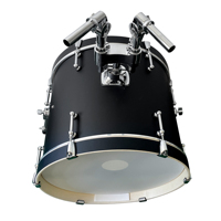 20*16 Matt Black Color Kick Drum Pad Tom From XD-2000D-KM Include Tom Holder Without Kick Pedal