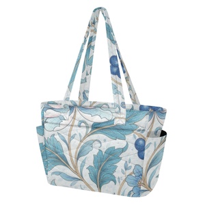 Bolso de Mano Hawaii de Gran Capacidad, Lavable y Reutilizable, con Impresión Personalizada, Apto para Estudiantes, Trabajo, Fitness, Picnics y Viajes - Product Image 2