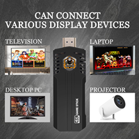 Console de jeu intelligente Android X8, mini stick de jeu vidéo, 64 Go, plus de 10 000 jeux intégrés, prend en charge les formats, résolution 4K