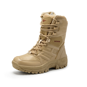 Bottes de montagne pour hommes, chaussures de randonnée et de trekking, chaussures de randonnée à lacets, chaussures de travail et de sécurité, bottes tactiques - Product Image 1
