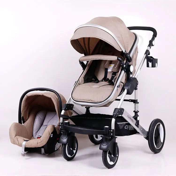 Luxus reborn quinny passeio conforto menina rodas 3 em 1 carrinho de bebe