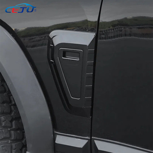 Accessoires de style de voiture Carbon Fiber Look Pater Vehicle Leaf Side Panel Cover Panneau décoratif pour Jetour Traveller T2 - Product Image 5