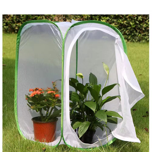 Joegen Grote Mesh Vlinder Insectenhabitat Kooi Ademend Glazen Aquarium Met Solide Patroon Pop-Up Ontwerp - Product Image 6