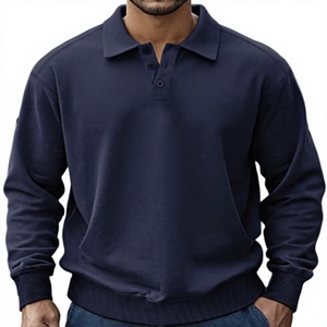 Wholesale 100% Cotton Woven Men's Long Sleeve Shirt Turn-<b>down</b> Collar Business Casual Solid 240g Quick Dry Anti-Pilling - Product Image 3