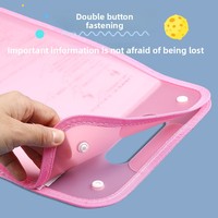 Chengxi A4 Transparent Portable PP Dossier Vertical Test Papier Sac Étudiant Multi-Couche Grande Capacité Orgue Stockage Finition