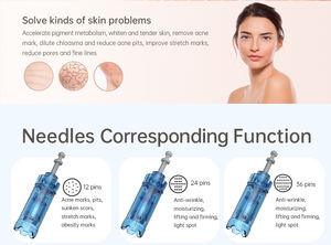 Stylo électrique sans fil professionnel MEDI M8S avec micro-aiguilles, 6 vitesses, facile à utiliser pour les soins de la peau et le maquillage permanent - Product Image 2