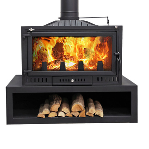 Gran oferta, chimenea independiente grande <span class=keywords><strong>de</strong></span> hierro fundido para interior <span class=keywords><strong>de</strong></span> invierno, diseño moderno, soporte <span class=keywords><strong>de</strong></span> <span class=keywords><strong>leña</strong></span> <span class=keywords><strong>de</strong></span> madera - Product Image 1