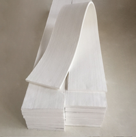 Vente en gros de feutre de polyester blanc épaisseur de tampon de tension machine à refendre le feutre de laine
