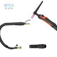 Chalumeau de soudage TIG, 9, à Air comprimé, en Argon, accessoires de soudage, w
