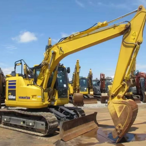Excavatrice Komatsu PC128US d'occasion de 12 tonnes, engin de construction lourd avec moteur, boîte de vitesses, PLC et roulements, en vente - Product Image 5