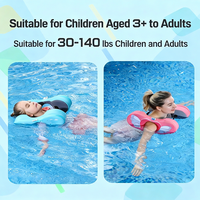 Bouée de natation non gonflable en mousse EPE pour enfants de 6 à 12 ans – Aide à l'apprentissage de la natation, flottabilité équilibrée, anti-basculement, portable pour piscine
