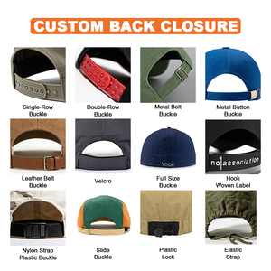 Casquettes de baseball QZFSO en suède à 5 panneaux, non structurées, bicolores, avec logo métallique personnalisé et broderie sportive 3D – Vente en gros - Product Image 4