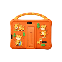 Étui de tablette Veidoo OEM personnalisé de 7 pouces, anti-chute, résistant aux chocs, étanche, en gel de silice de haute qualité, bleu vert, pour enfants