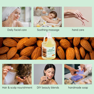 <span class=keywords><strong>Aceite</strong></span> de <span class=keywords><strong>Almendras</strong></span> Dulces Puro y Natural Prensado en Frío para la Piel, Certificado por la FDA y CE, Fabricante de Marcas Privadas, Venta al por Mayor, Embalaje Personalizado - Product Image 6