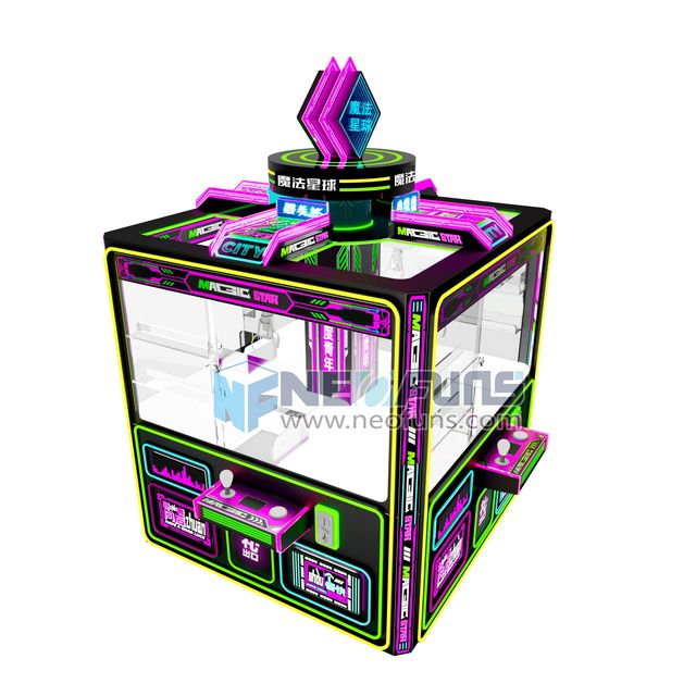 High Quality 4-Player Mini Super Crane Claw Arcade Game Machine Coin Operated Prize Doll
