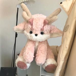 Poupée créative et charmante petit dragon rose en peluche oreiller de couchage idéal pour l'anniversaire des filles cadeau de la Saint-Valentin - Product Image 4