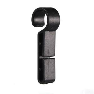 Contacta con Atención al Cliente: Ganchos de Plástico para Linterna Frontal, Negros, Sin Ranuras, Paquete de 4, para Cascos de Seguridad - Product Image 3