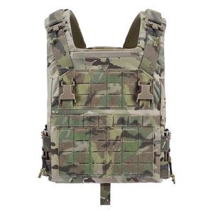 Nylon Polyester Outdoor Combat Gear Molle Quick Release Fast Adjust <b>Tactical</b> Side Plate Carrier <b>Vest</b> Personal Defense Equipment - Product Image 2