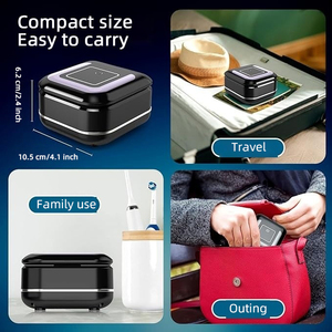 Limpiador alineador de ortodoncia, reloj de joyería, lavado Dental UV, retenedor de dentaduras postizas, protector bucal, Mini tirantes, limpiador ultrasónico - Product Image 4