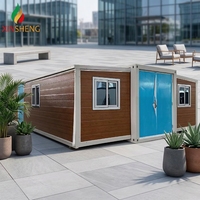 Maison mobile préfabriquée extensible de type Tiny House, Cottage pour grands-parents, Conteneur habitable, Maisons préfabriquées compactes, Maisons préfabriquées