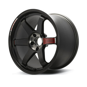ล้อฟอร์จแต่งสำหรับรถแข่ง 4x100 ขนาด 15-18 นิ้ว Rays Volk Racing <span class=keywords><strong>Te37</strong></span> สำหรับ BMW สำหรับ Benz Audi สีดำด้านใหม่ 98 มม. 30 มม. - Product Image 3