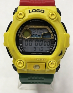 Montre numérique pour homme, montre de sport décontractée, montre-bracelet électronique étanche à la mode pour homme - Product Image 1