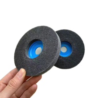 Disco de Fieltro Plano de 6 Pulgadas (150 mm) para Pulido de Joyería, Relojes, Mármol y Granito con Acabado de Alto Brillo