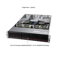 Servidor AI Supermicro SYS-220U 2U de Doble Socket, Aceleración GPU de Alta Densidad y Almacenamiento Masivo, Motor de Computación Empresarial