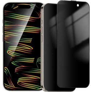 Film de protection anti-espion 360° 0,33 mm 2.5D ROHS REACH avec logo autocollant pour iPhone 14 15 16 17 Pro Max – Bouclier <span class=keywords><strong>incassable</strong></span> - Product Image 1