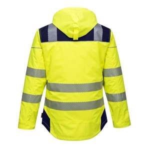 PORTWEST - T400YNR4XL PW3 <b>hi</b>-<b>vis</b> <b>yellow</b>/blue navy winter <b>jacket</b> - EAN 5036108302383 <b>HI</b>-<b>VIS</b> WORKWEAR - Product Image 2