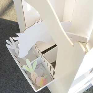 Porte de box en bois rembourrée pour chevaux jouets, animaux en peluche à chevaucher, pour usage domestique - Product Image 3